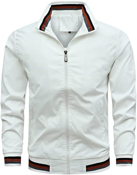 Taksun Autumn Men's Bomber Jacket Casual Mens Outwear Windbreaker Coats Male Stand Collar Highking Jackets