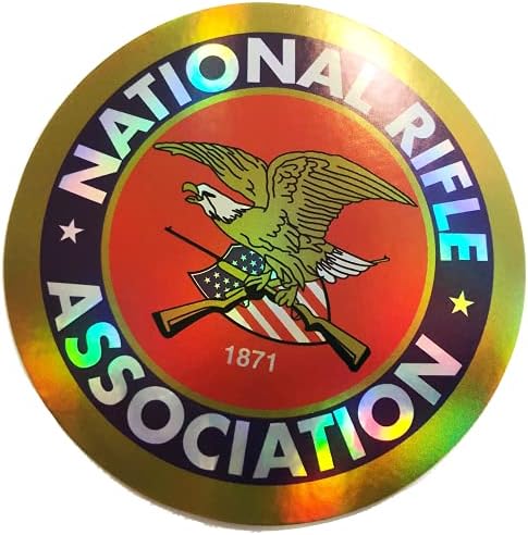 Associação Nacional de Rifle Reflexivo NRA adesivo Laptop Bumper Decalque da Segunda Emenda