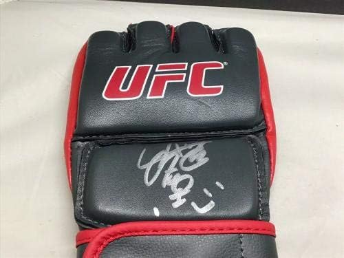 Kazushi Sakuraba assinou luva UFC autografada PSA/DNA COA 1C - luvas UFC autografadas