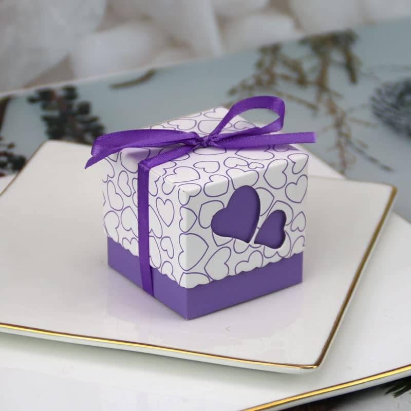Halou 150pcs Love Heart Hollow Presente Caixas de doces Party Wedding Favor Gifts Sacos com Festa de Aniversário de