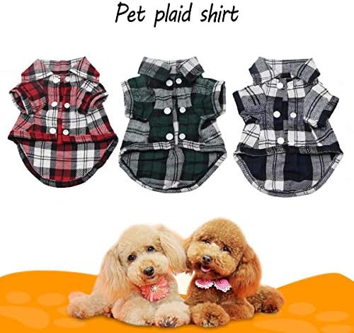 Camiseta listrada de cães de cães qicheng & lys, colete de algodão suave e macio de algodão de algodão para cachorros