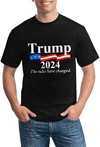 BBQT Trump 2024 camiseta camisetas camisetas curtas de manga curta camisa