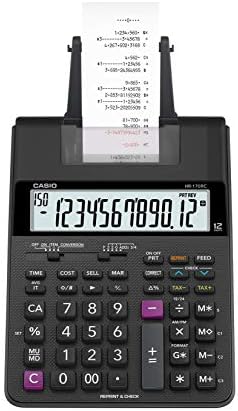 Casio HR-170RC Plus, calculadora de impressão Min-Desktop