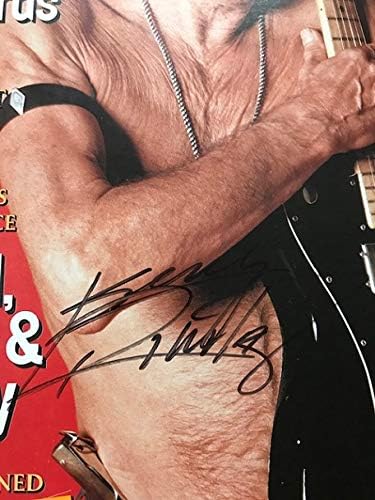 Keith Richards Rolling Stone Autentic Autograph com Certificado de Autenticidade