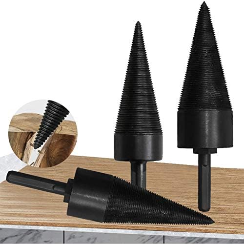 Malaxa Lianxiao - Dividindo o conjunto de brocas de cone de madeira conjunto de broca de bits de broca de bits de