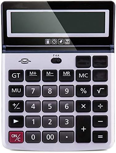 Calculadora de calculadora de computadores de desktop teerwere, botão grande botão de 12 dígitos do escritório de finanças