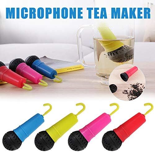 Fabricante de chá Microfone fabricante de silicone de silicone cozinha criativa de chá de chá ， jantar e bar retirar recipientes
