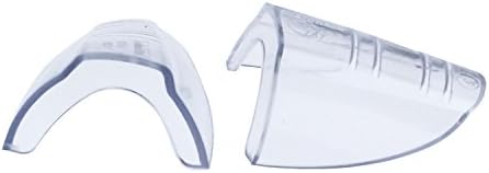 H.L. Bouton Slip-On Sideshields para óculos de segurança, flexível claro, um par, 99705