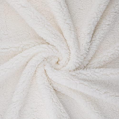 Flanela de fleca de Beautex Sherpa cobertor, cobertores e lances de luxuosos de búfalo super macio, cobertores leves e confusos para