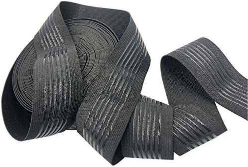 Banda elástica de silicone de alongamento Acessórios de peças de rede elástica não deslizantes
