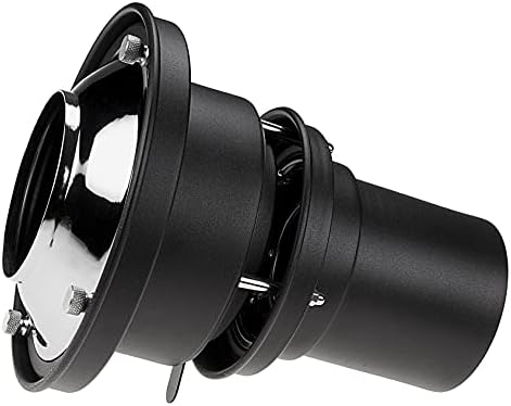 Fotodiox Universal Gobo Image Projeção Acessório para luzes LED com suporte de Gobo e Iris de Aperture - Compatível