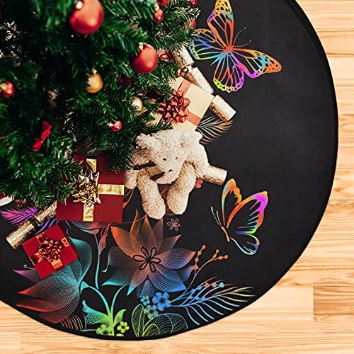 Floral Butterfly Christmas Tree tape