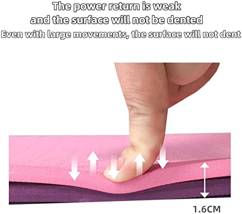 Yoga Knee Pad Fitness Mat Pilates Pilates Sports Anti -deslizamento para eliminar a dor durante os treinos domésticos -