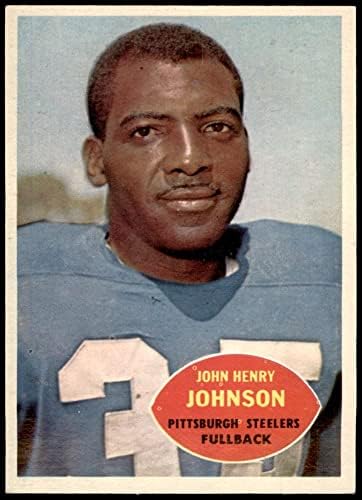 1960 Topps 94 John Henry Johnson Pittsburgh Steelers NM Steelers Arizona St St.