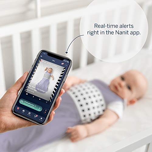 Saco de dormir para respiração de nanit- de algodão SACK SAQUE DE SOMENTO DE BABE-FORNECE com Nanit Pro Baby Monitor