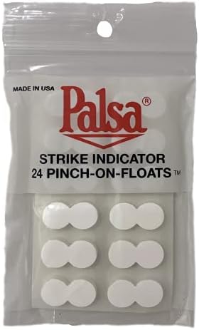 Wapsi Fly, Palsa Strike Indicator Pinch-on-Fluats, 24 contagem