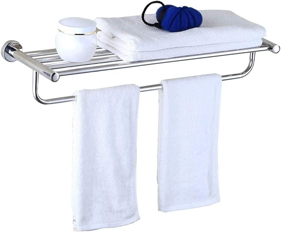 Toalha de toalha de banheiro barra de toalha de toalha de aço inoxidável 304 cabide de torre toalha de toalha pendurada em banheiro