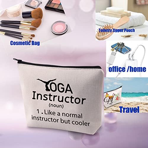 PXTIDY YOGA Instrutor Makeup Bag Yoga Presente de apreciação do professor como um instrutor normal, mas presentes mais