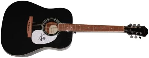 Mitchell Tenpenny assinou autógrafo em tamanho grande Gibson Epiphone Guitar Guitar C com James Spence Autenticação JSA Coa