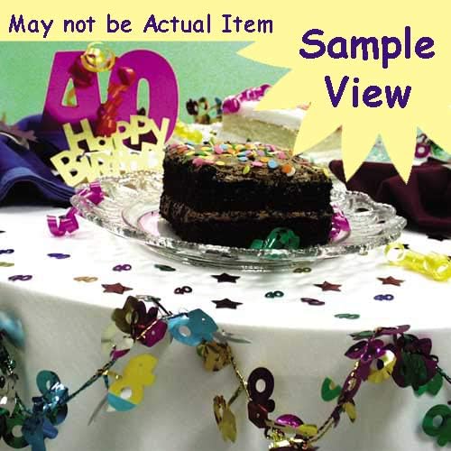 Confetti Word Feliz aniversário Multicolors - Pacote de varejo 7829 QS0