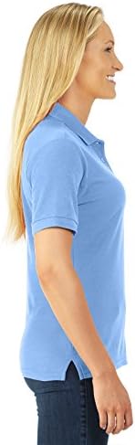 Jerzees, resistente às mulheres, resistente a 3-buttons Pique Polo Shirt