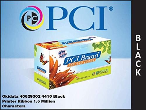 Premium Compatibles Inc. Substituição de fita compatível com a marca PCI para Okidata 40629302 Fita preta para as impressoras