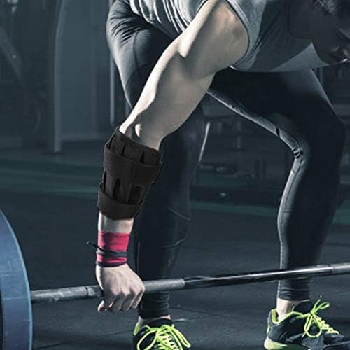 Fanda de treinamento com pesos da PWSHYMI Banda de tornozelo ponderado com bolsos carregando banda de tornozelo ajustável