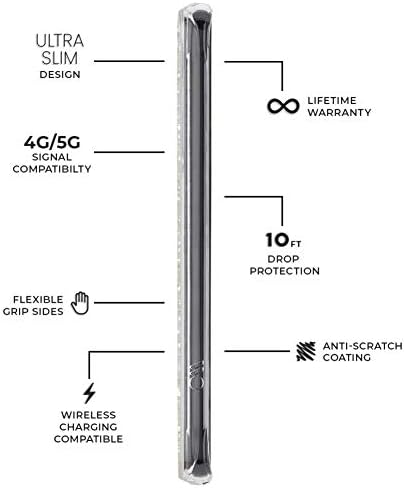 Case -Mate - Twinkle - Caso para Samsung Galaxy S20 Ultra - 5G Compatível - Folha de glitter iridescente reflexivo - 6,9 polegadas