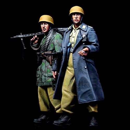 Goodmoel 1/35 Oficiais da Segunda Guerra Mundial e Soldados Soldados Soldied Modelo Kit / Soldado Kit Miniatura Não Monte