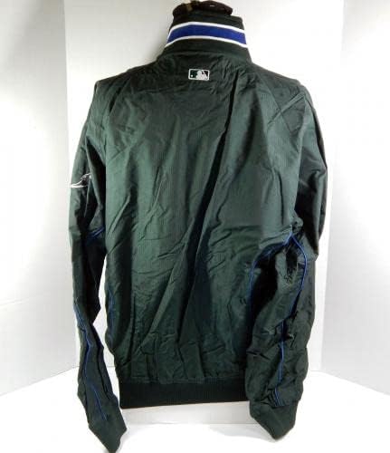 Tampa Bay Rays #45 Game usou Green Bench Jacket USA Bandle Patch XL DP41677 - Jerseys MLB usada para jogo MLB