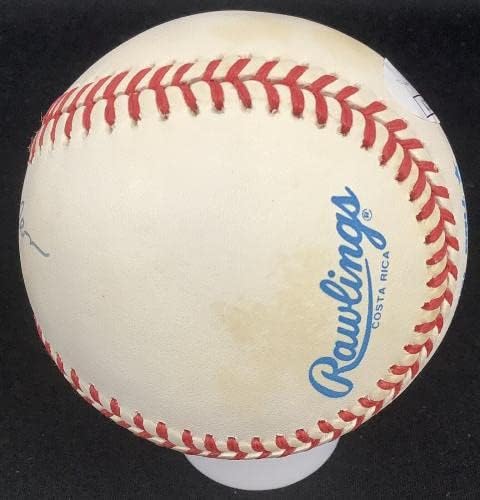 Mel Allen assinou o Baseball Brown Autograph Autógrafo New York Yankees Anunciador JSA 2 - Bolalls autografados