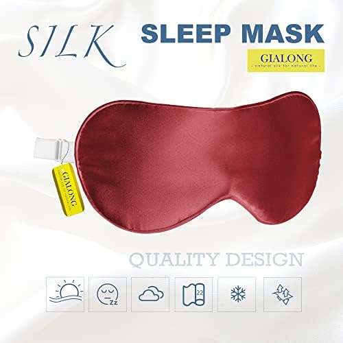 22 máscara para dormir de seda mamãe, máscara ocular para dormir, máscara de olho de seda de 2 pacote, máscara de olho de seda