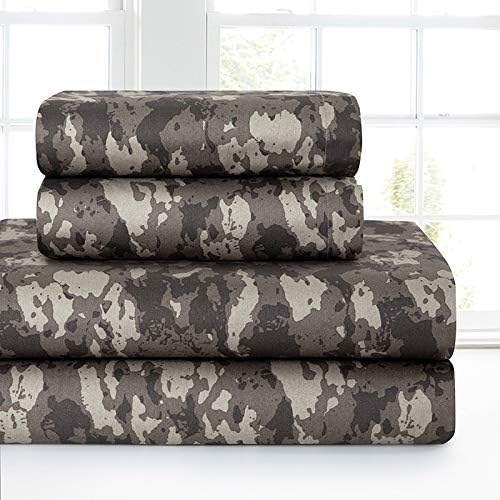 Camuflagem de camuflagem Eikei Conjunto de cama algodão militar Minitariamente o quarto de campanha minimalista de camuflações