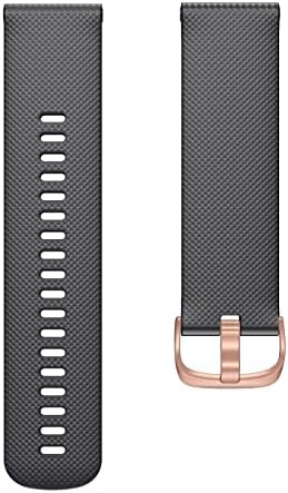 Bdnjn 18 20 22mm Smart Watch Straps Official para Garmin Venu 2 Silicone Wrist Band para Garmin Venu 2s Sq Bracelet WatchBand