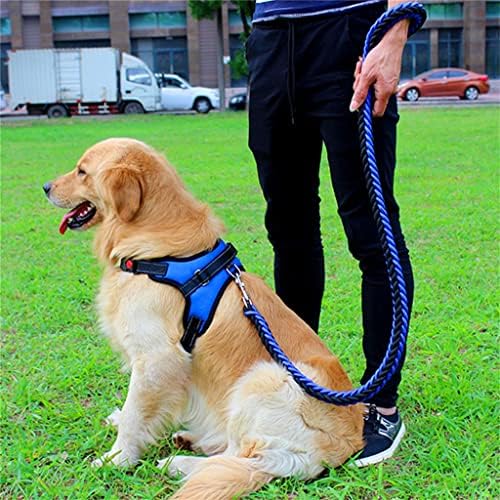 Colete de cachorro sólido genérico Walking Pet Arnness e Leash Set Ajustable Dog Collar Harness sem tensão