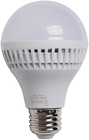 Excelente lâmpada E26 100-120V 7W Globe Lâmpada 21SMD 2835 Bulbos de plástico LED 440lm