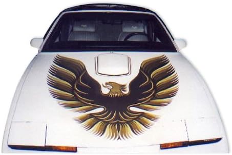 1985 1986 1987 1987 Use personalizado Firebird Trans Am Hood Stripe - ouro