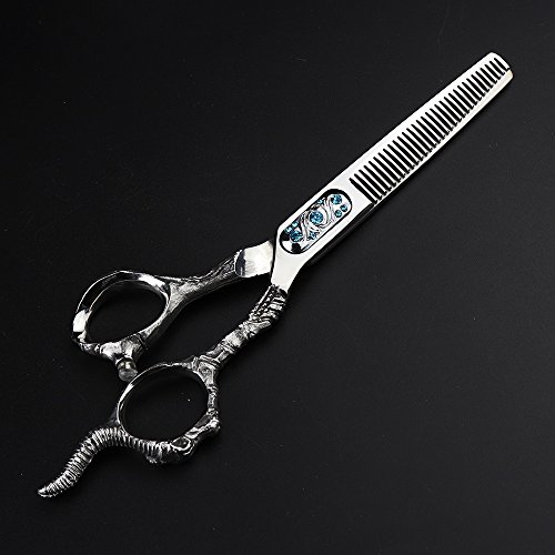 Tesoura de cabeleireiro de hematita para cabeleireiros 6 tesouras de corte de cabelo