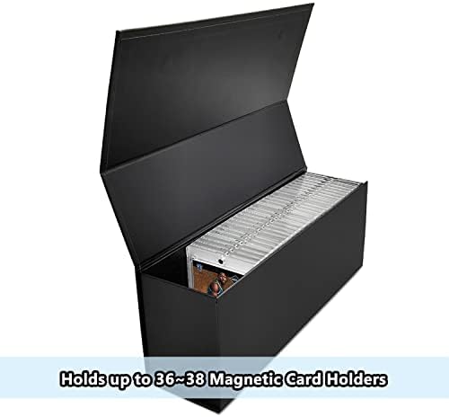 Caixa de armazenamento do FageVerld Toploader, estojo de armazenamento de titulares de cartões magnéticos, caixa de armazenamento
