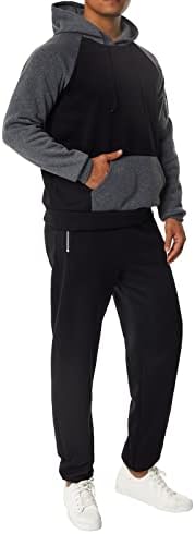 Roupas de tracksuits masculinos de roupas esportivas atléticas Conjunto de roupas, moletons de manga longa moletom tops+calças