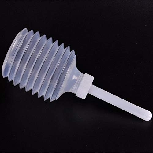 5pcs Docche de enema descartável Aplicador para mulheres limpador de seringa enema limpador de enema 180 ml, 8 orifícios de