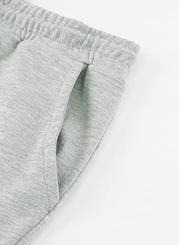 Jmierr Men's Sweatspantes cônicos de ginástica executando calças de treino atlético Jogadores de cordão atlético com bolsos