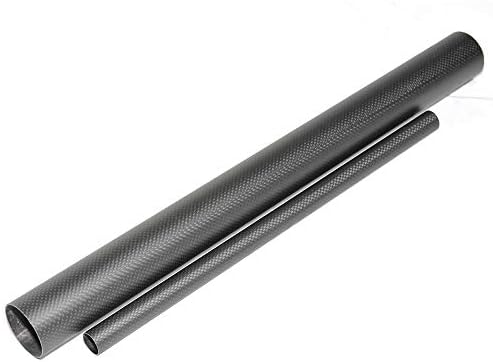 Tubo de fibra de carbono de 28 mm de 28 mm OD 28mm x ID 26mm x 1000 mm 3k Matt Matt Roll embrulhado Má força do pólo de rolamento