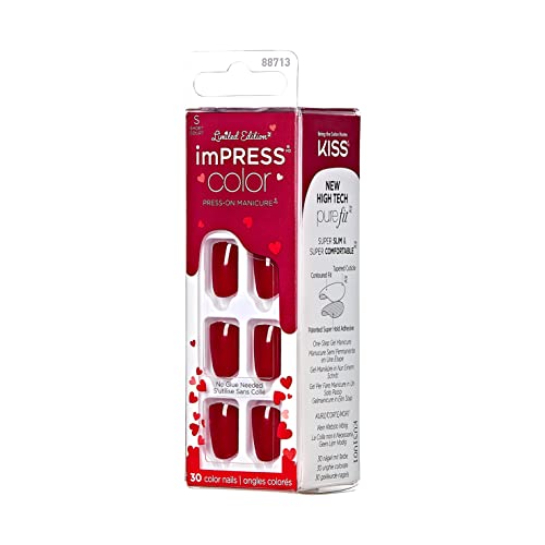 Impressione a colorido Manicure Edition Limited Edition Valentine Nails, 'Berked Together', 30 contagem