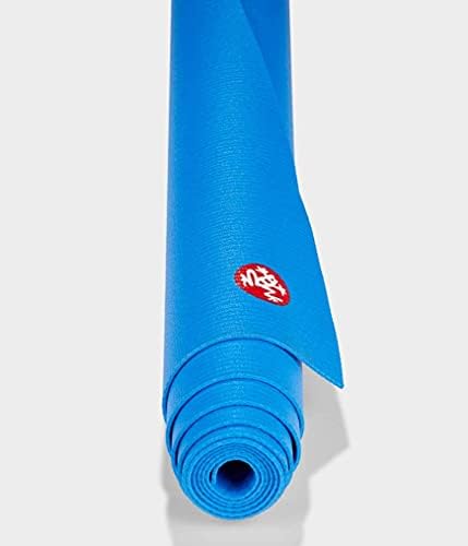 Manduka Pro Travel Yoga Mat 2,5 mm fino, leve e não deslizamento, feito com amortecimento denso para estabilidade e suporte, 71 polegadas,