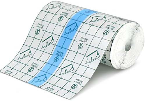Bandagem de curativo de curativo transparente Bandragem aquosa de bandagem clara de fita adesiva esticada para tatuagens nadar
