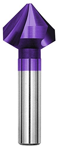 Magafor 888431L0630 Contra-contador de cobalto de carboneto, extra-longa, 3 flauta, 6,3 mm