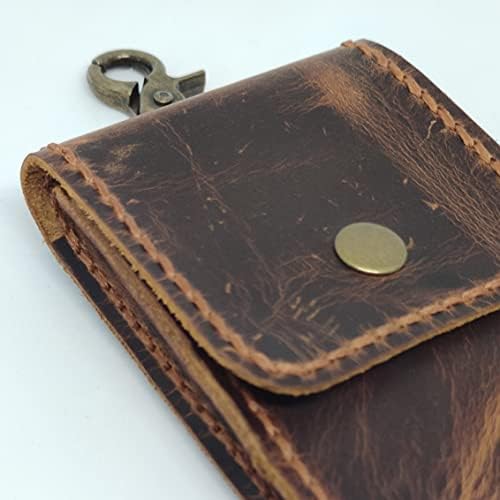 Caixa de coldre de couro holsterical para honra v30 Pro, capa de telefone de couro genuíno feita à mão, capa de bolsa de couro