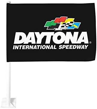 Daytona International Speedway Patriótico Bandeira da bandeira do clipe na bandeira Modelo 12x18 em