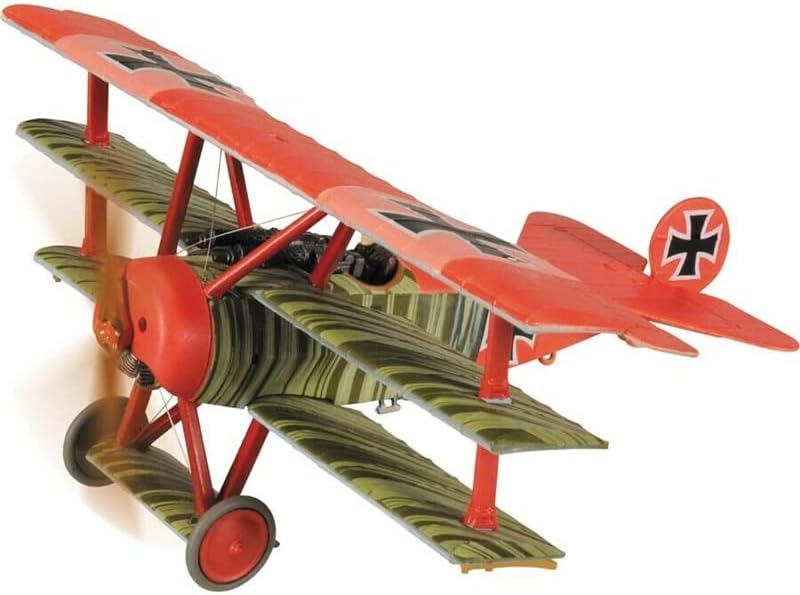Corgi Fokker Dr.i Triplane, LuftStreitkrafte jg 1 Flying Circus, The Red Baron, março de 1918 Edição limitada 1/48 Aeronaves